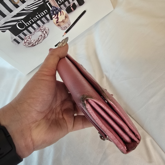 Prada pink saffiano leather protect piece - Picture 11 of 12